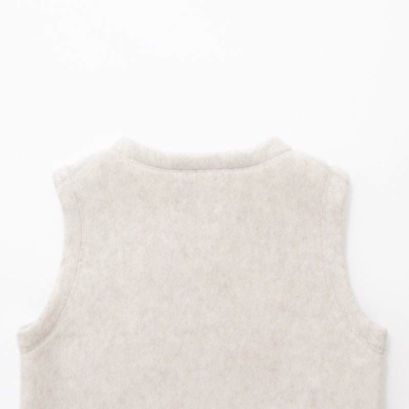 Natural Wool Fleece Liner Vest