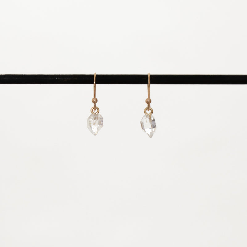 Earrings Herkimer Diamond