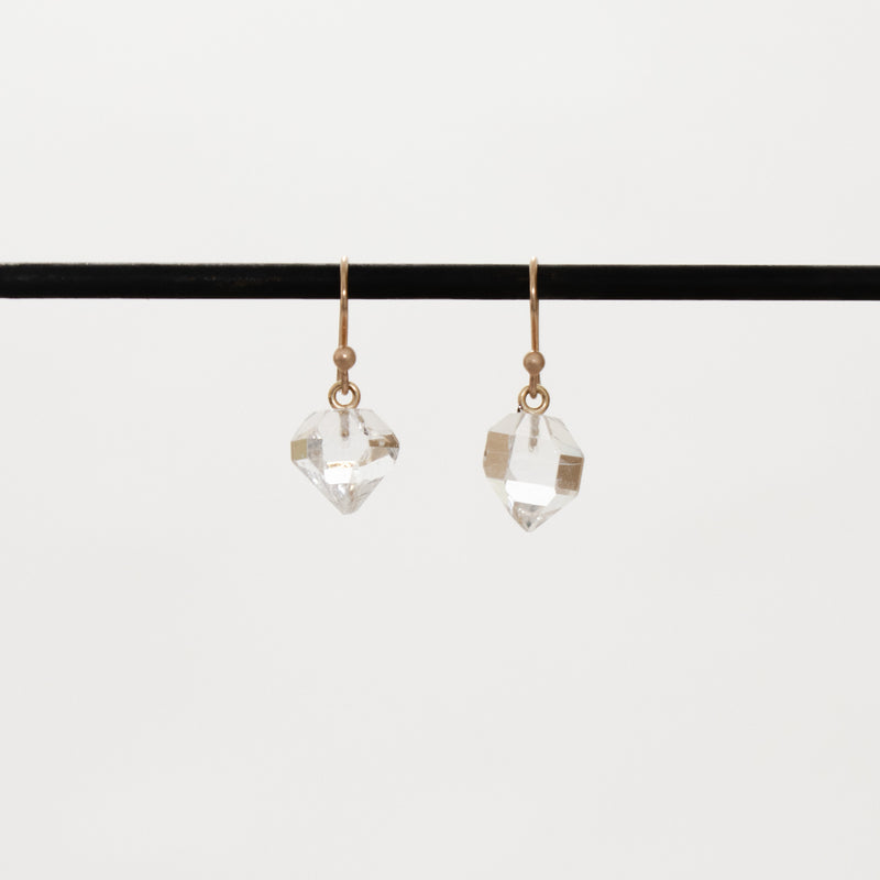 Earrings Herkimer Diamond