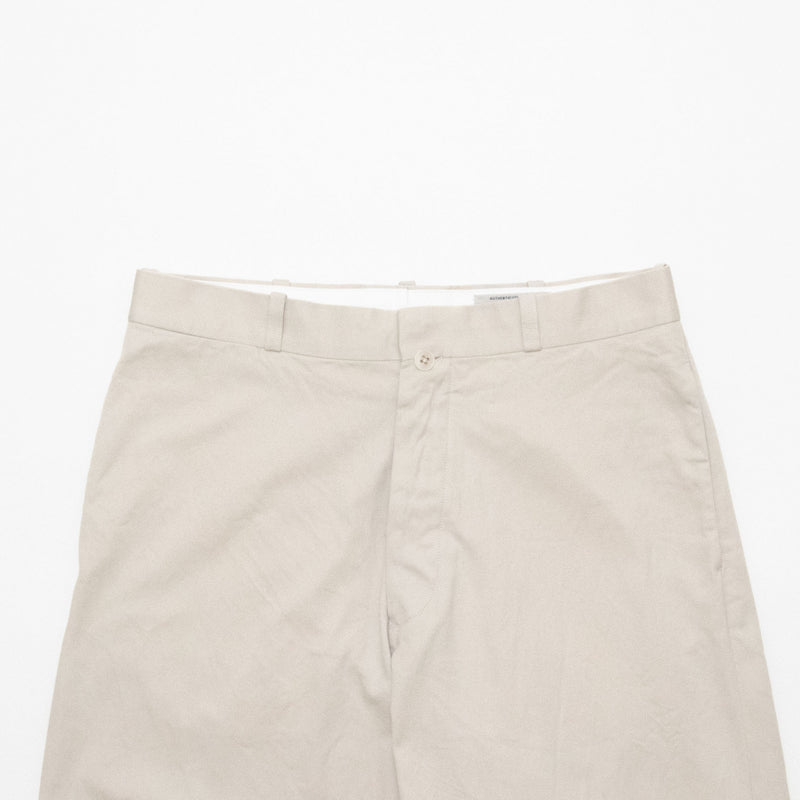 Chino Cloth Trousers Wide