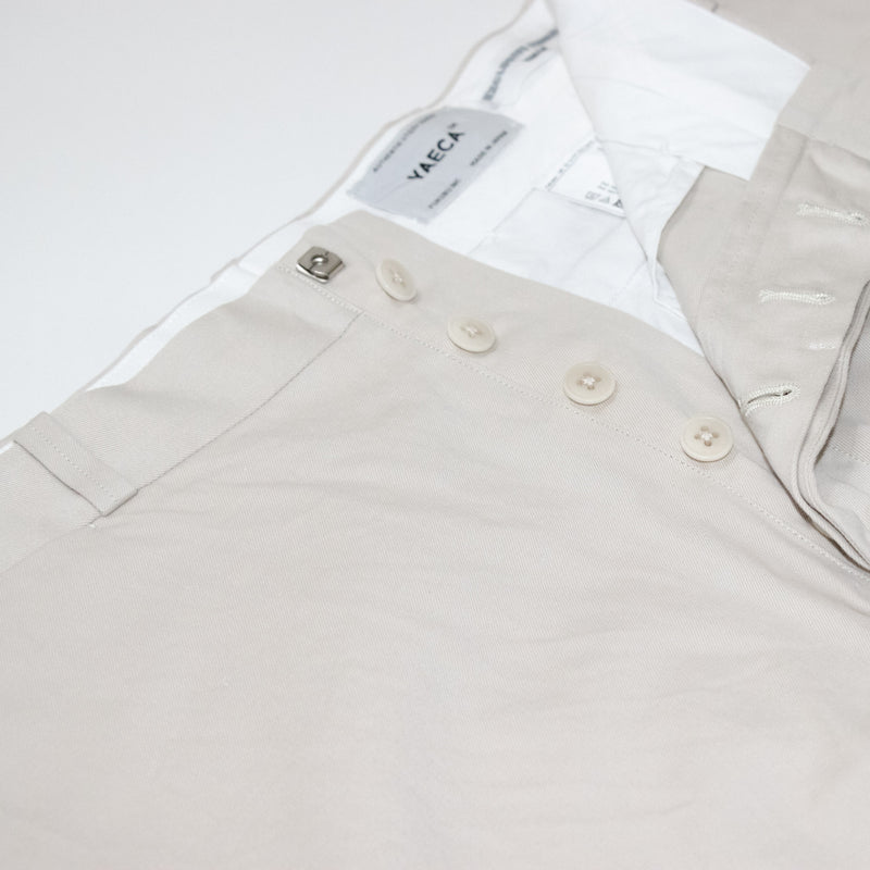 Chino Cloth Trousers Wide