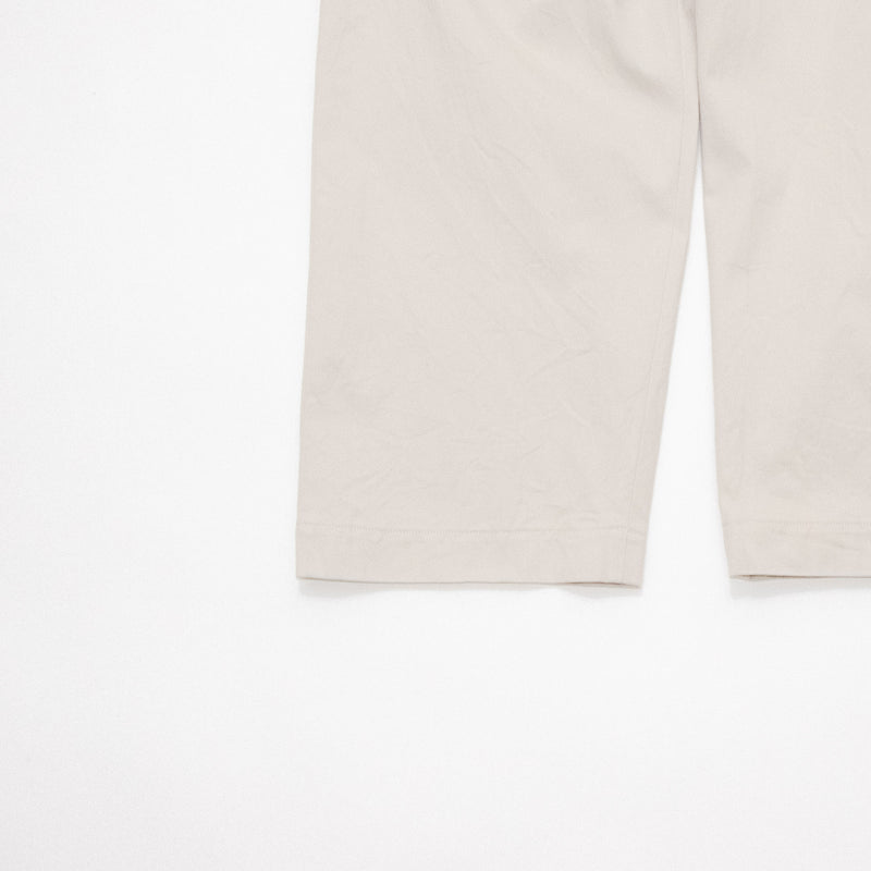 Chino Cloth Trousers Wide