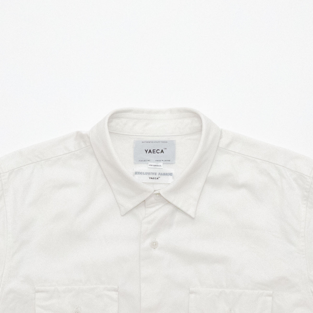 Button Shirt Wide with Flap Pocket