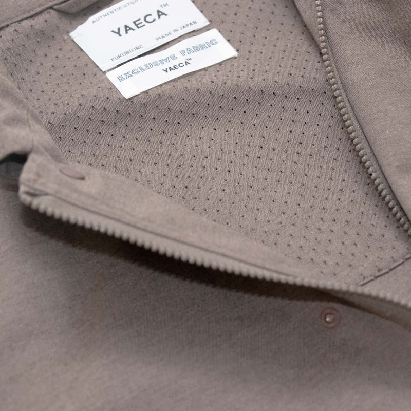 Zip and Button Short Coat