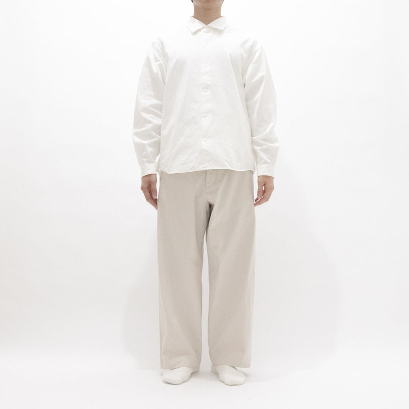 Chino Cloth Trousers Wide