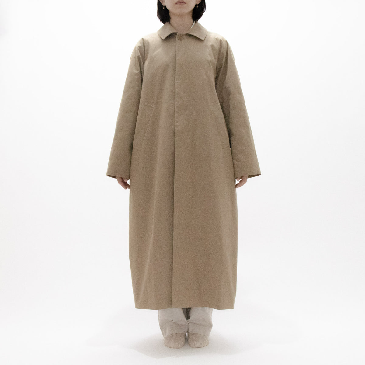 Soutien Collar Coat Long – YAECAYA