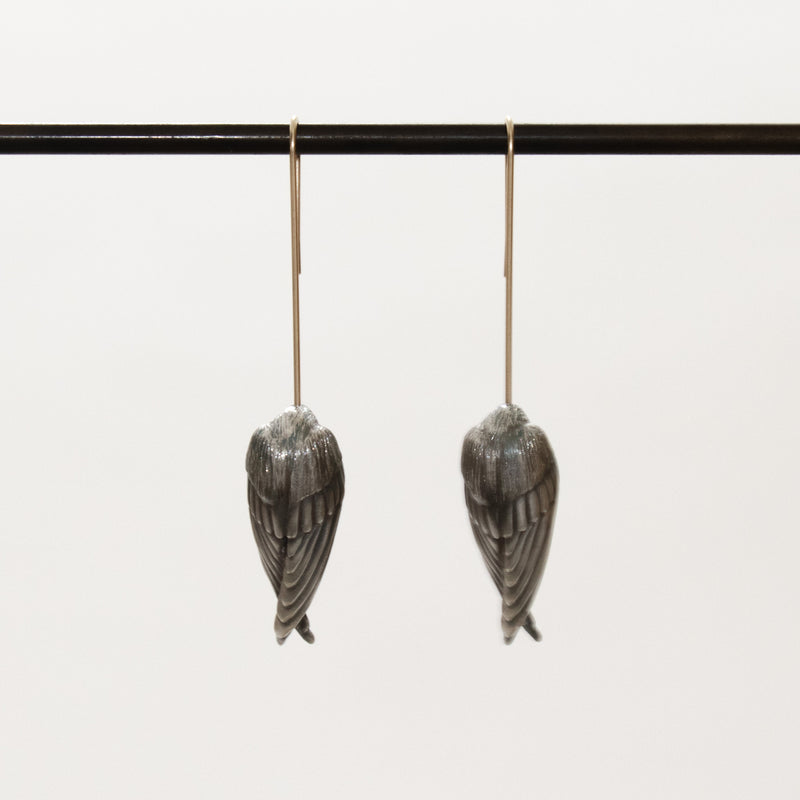 Earrings Sleeping Birds