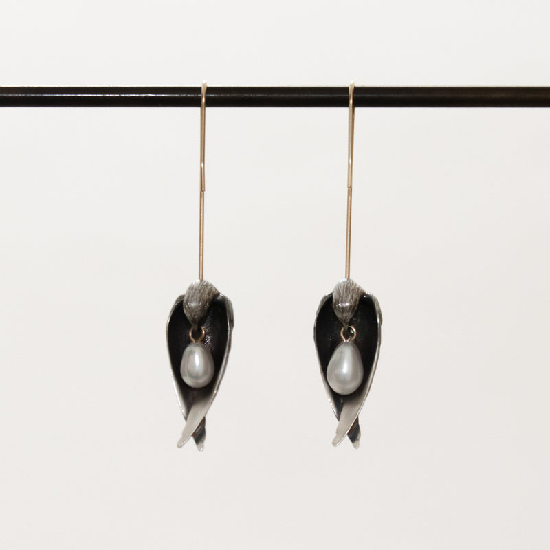 Earrings Sleeping Birds