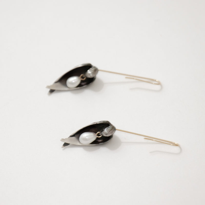Earrings Sleeping Birds
