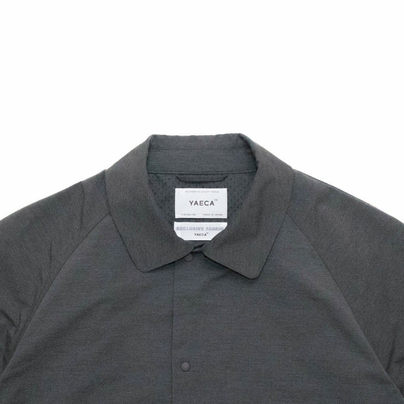 Zip and Button Short Coat