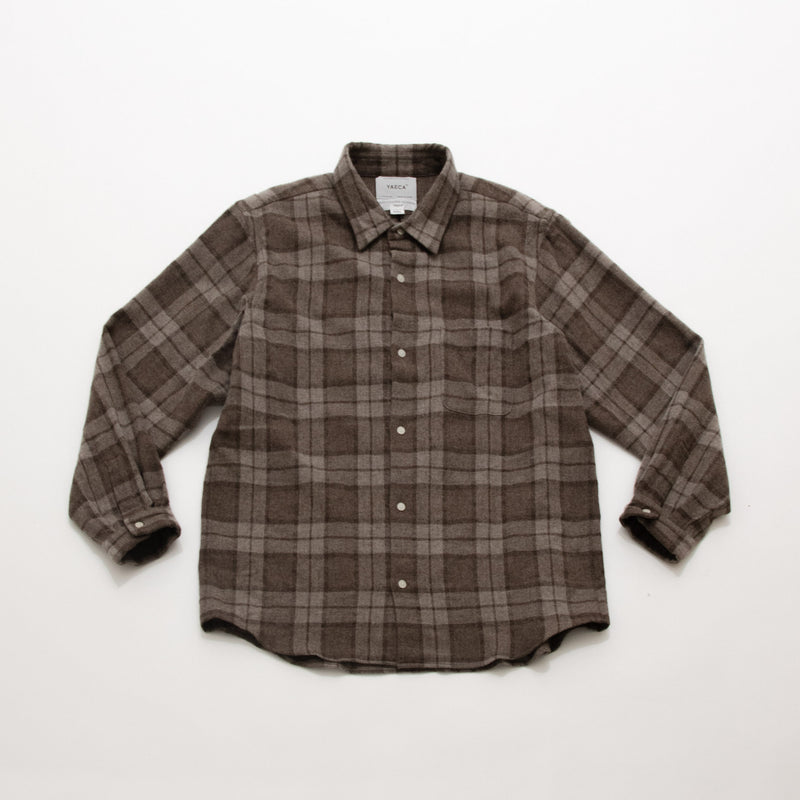 Wool Shirt Wide