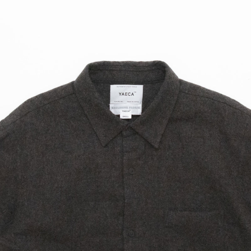 Wool Shirt Wide