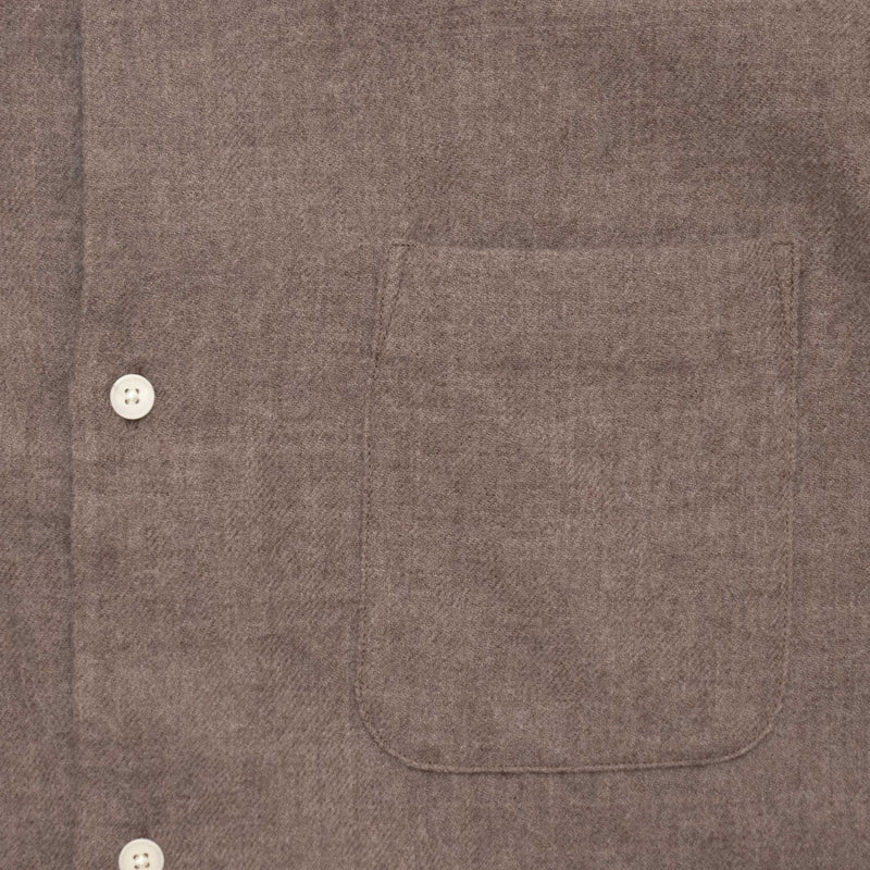 Wool Shirt Wide