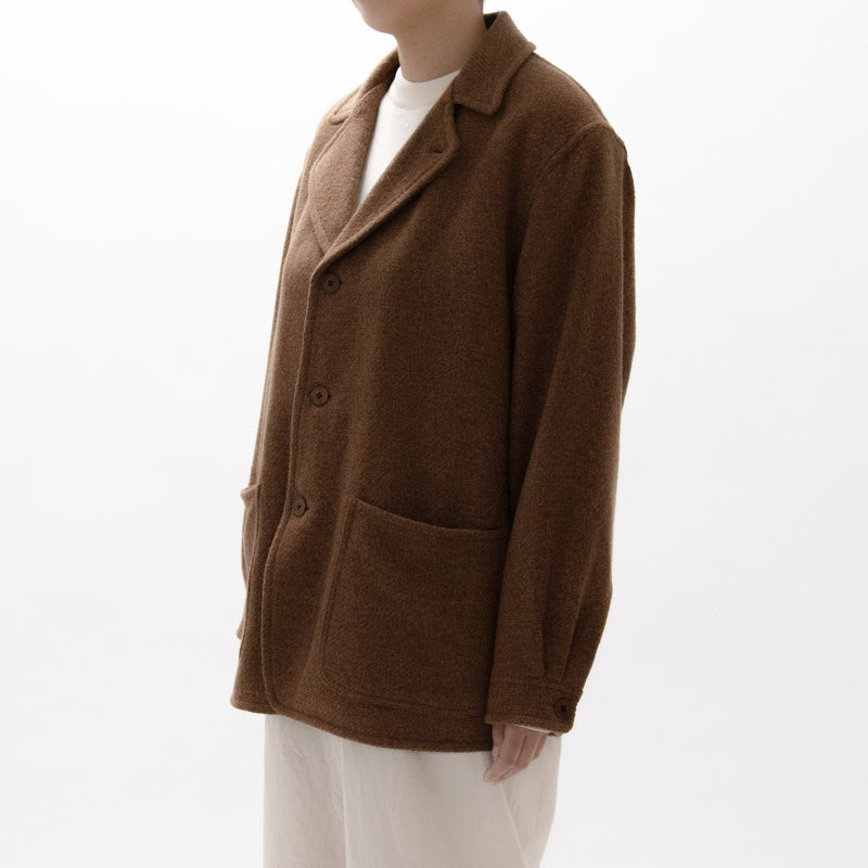 Recycle Wool Tweed 3B Jacket