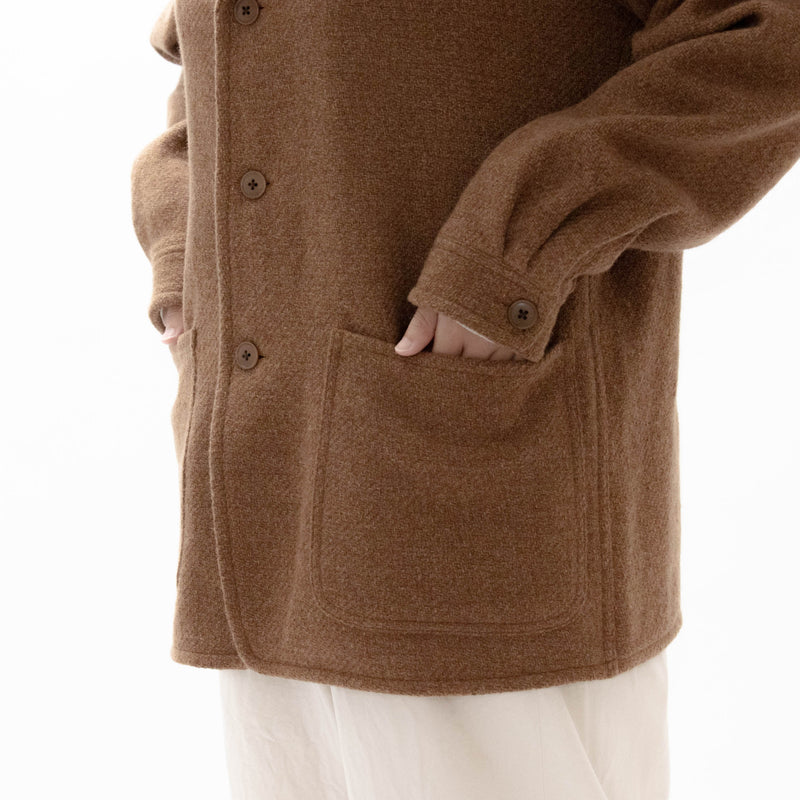 Recycle Wool Tweed 3B Jacket