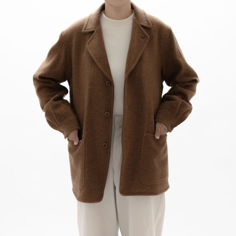 Recycle Wool Tweed 3B Jacket