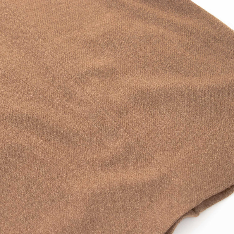 Recycle Wool Tweed Soutien Collar Coat Short
