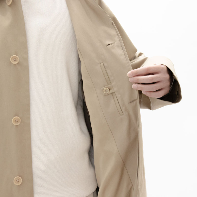 Soutien Collar Coat Long