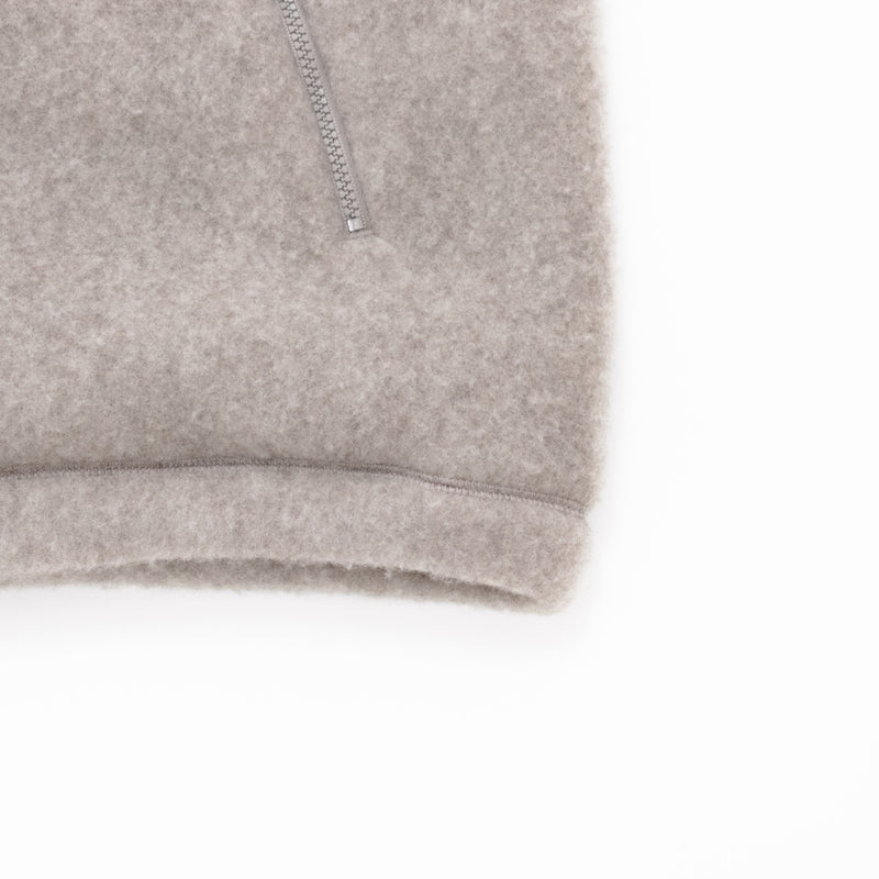 Natural Wool Fleece Vest