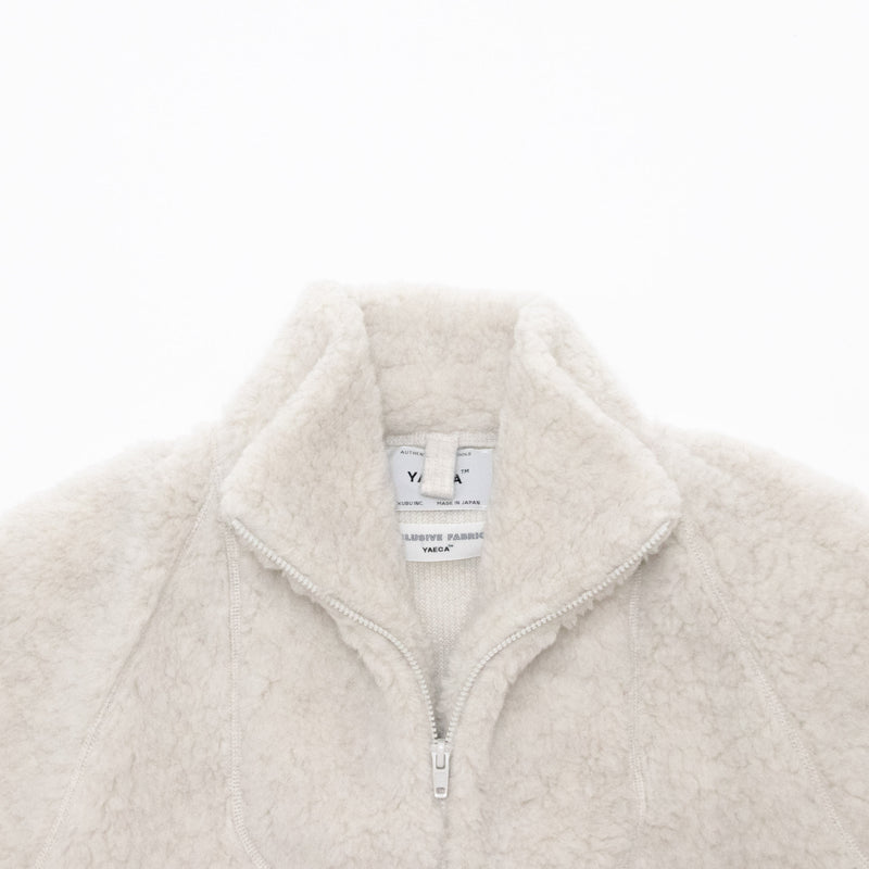 Natural Wool Fleece Pullover