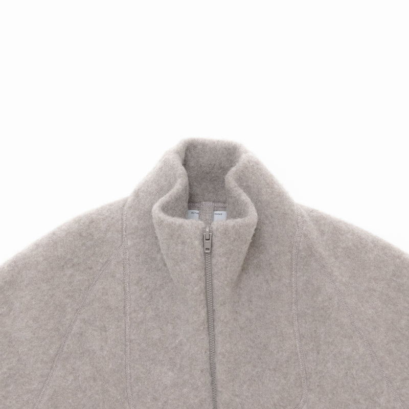 Natural Wool Fleece Pullover