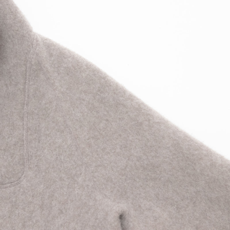Natural Wool Fleece Pullover
