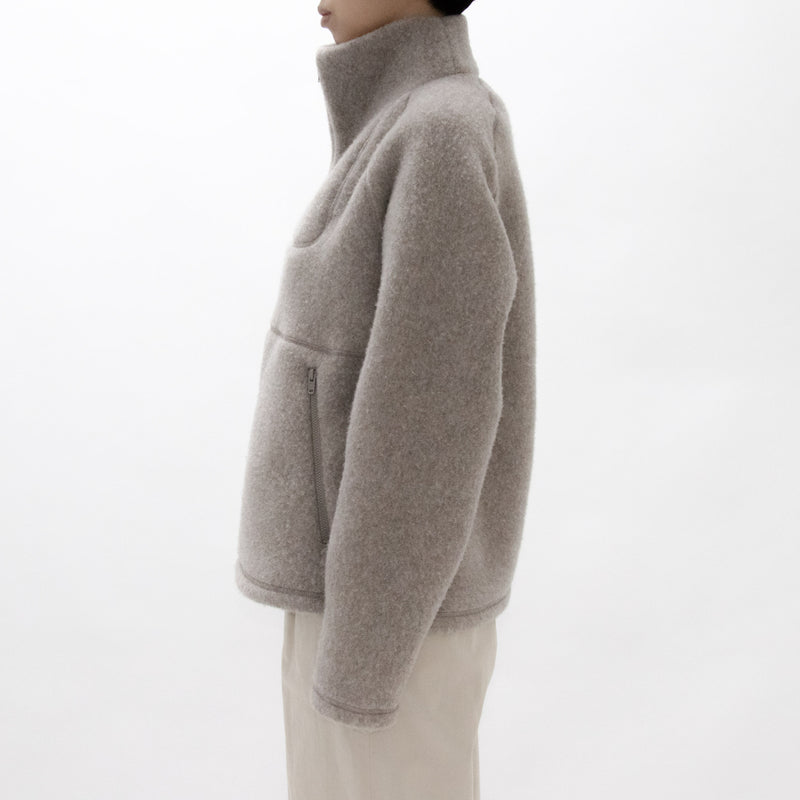 Natural Wool Fleece Pullover