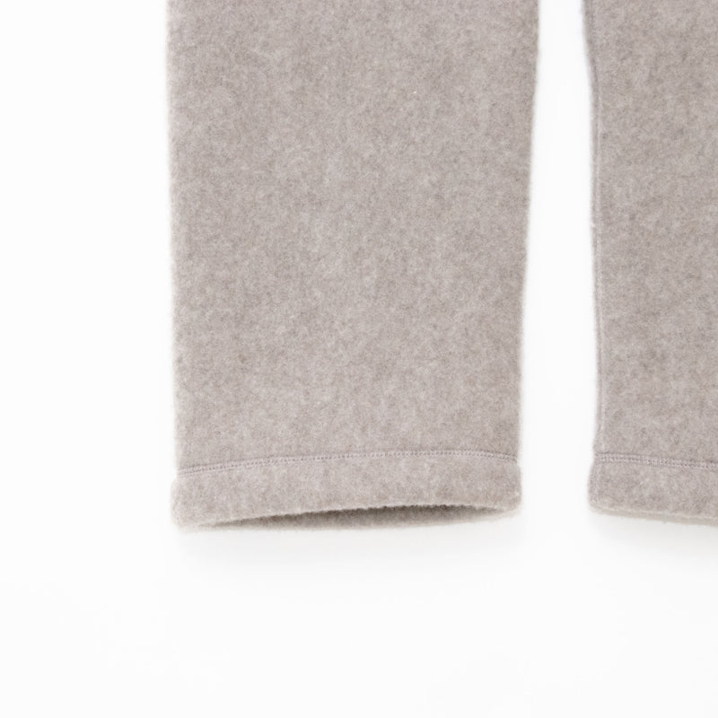 Natural Wool Fleece Easy Trousers