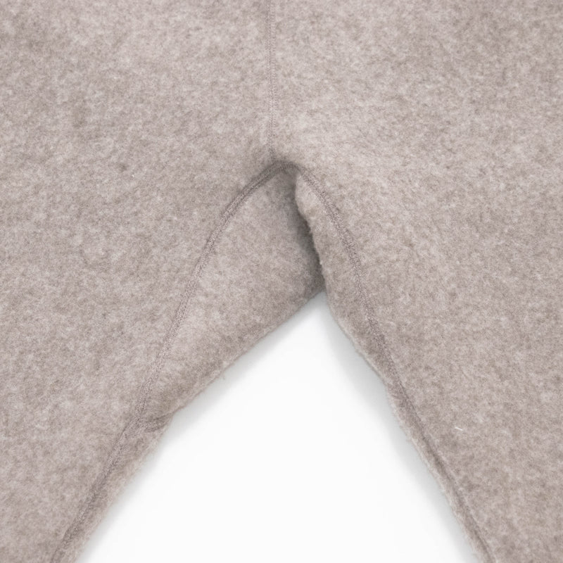 Natural Wool Fleece Easy Trousers