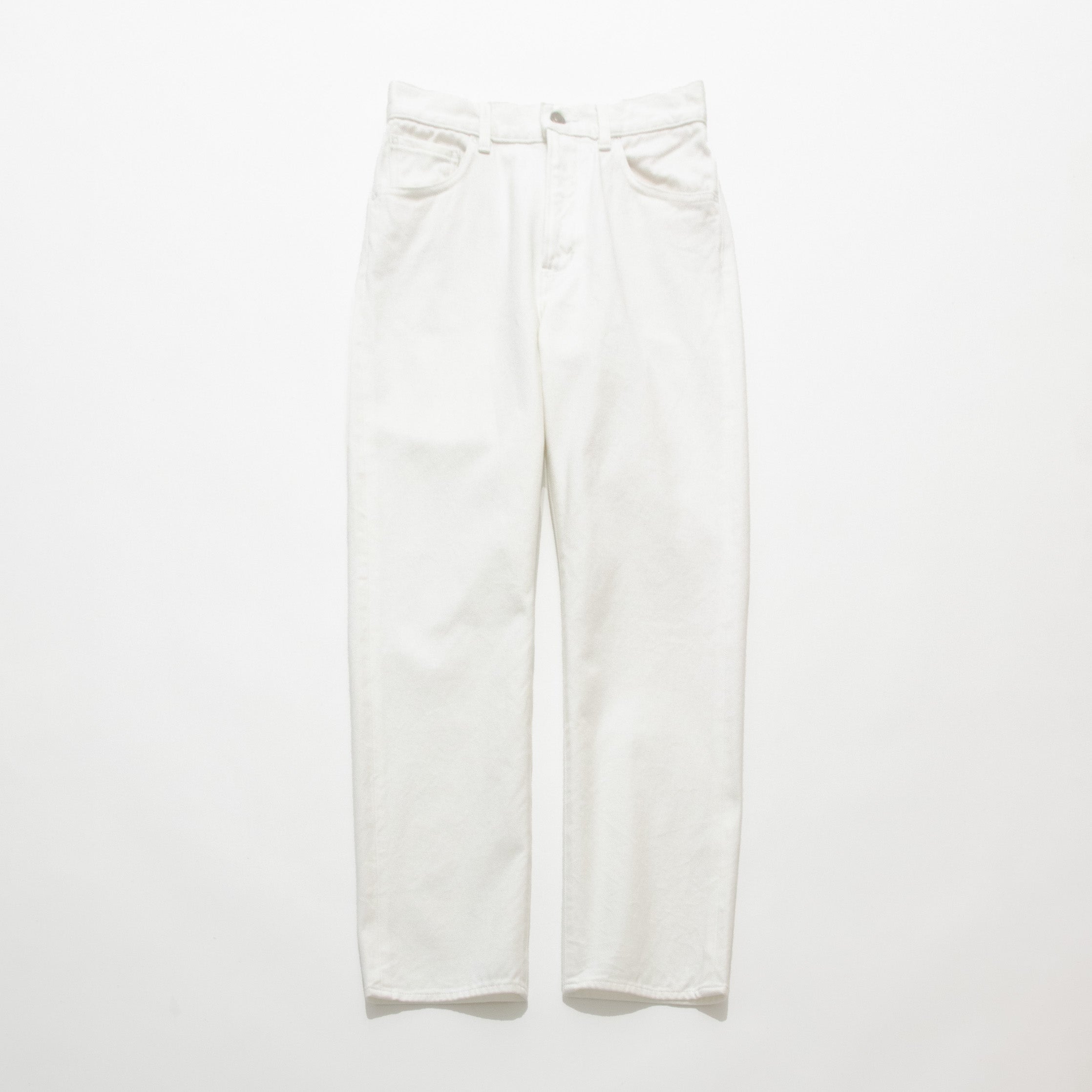 White & Black Denim Trousers – YAECAYA