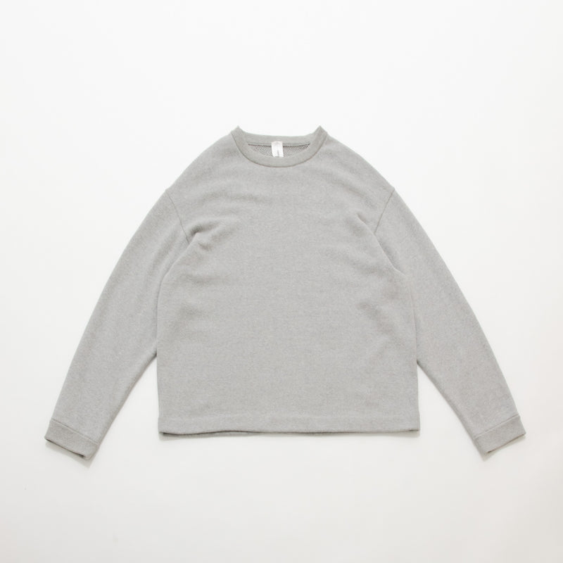 Loopwheel Knit Crew Necked Sweatshirt