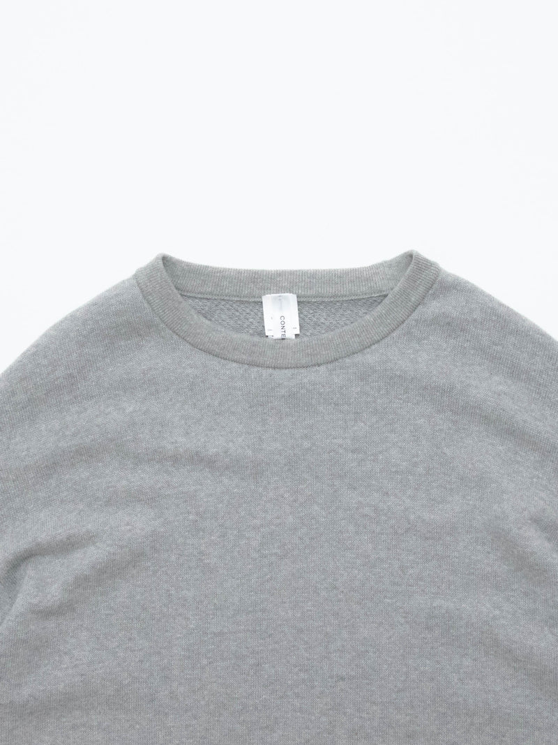 Loopwheel Knit Crew Necked Sweatshirt
