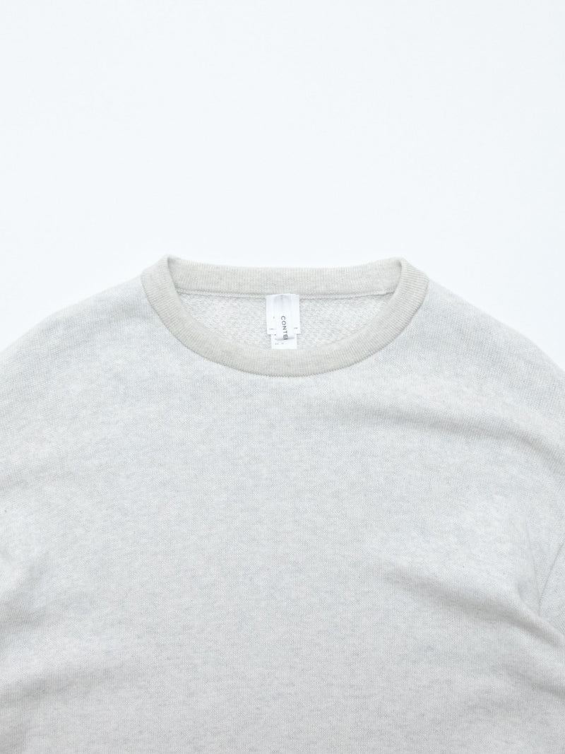 Loopwheel Knit Crew Necked Sweatshirt