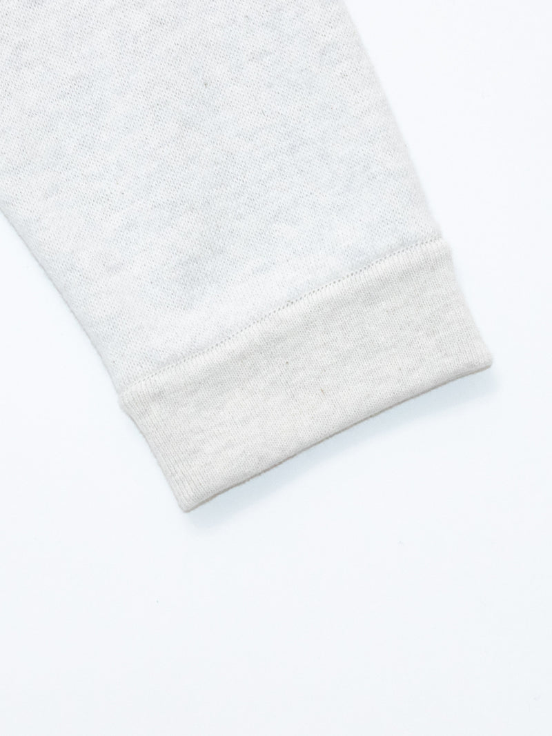 Loopwheel Knit Crew Necked Sweatshirt