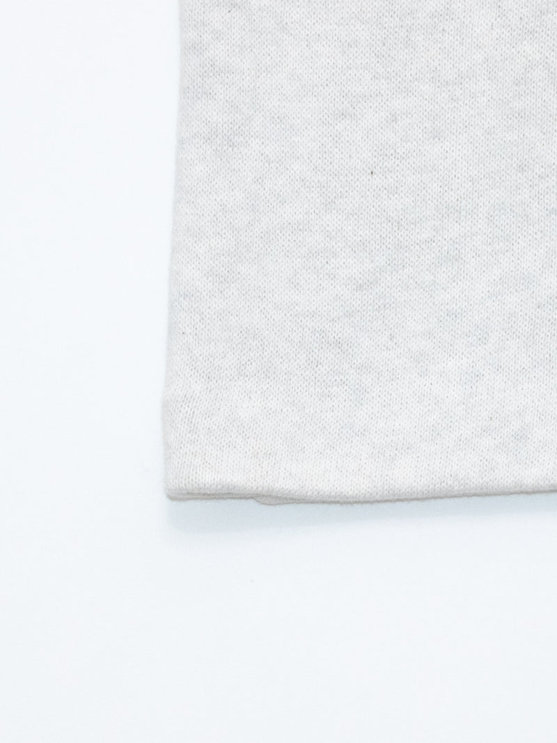 Loopwheel Knit Crew Necked Sweatshirt