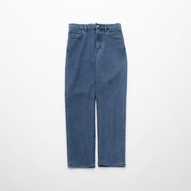 Used Blue Denim Trousers