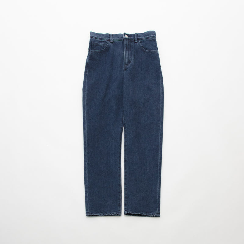 Used Blue Denim Trousers