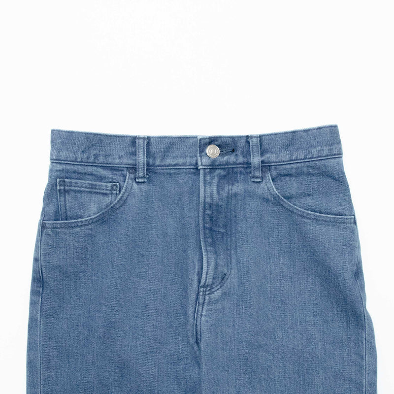 Used Blue Denim Trousers