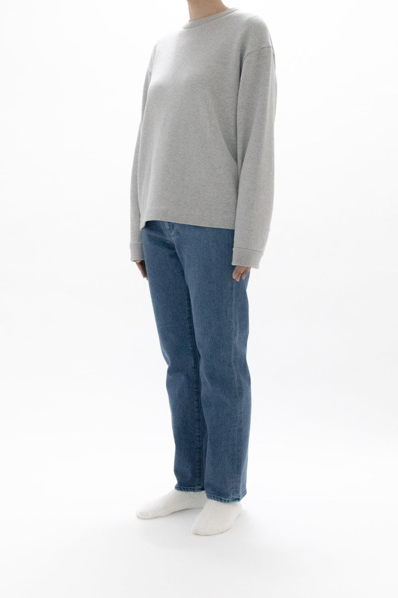Used Blue Denim Trousers