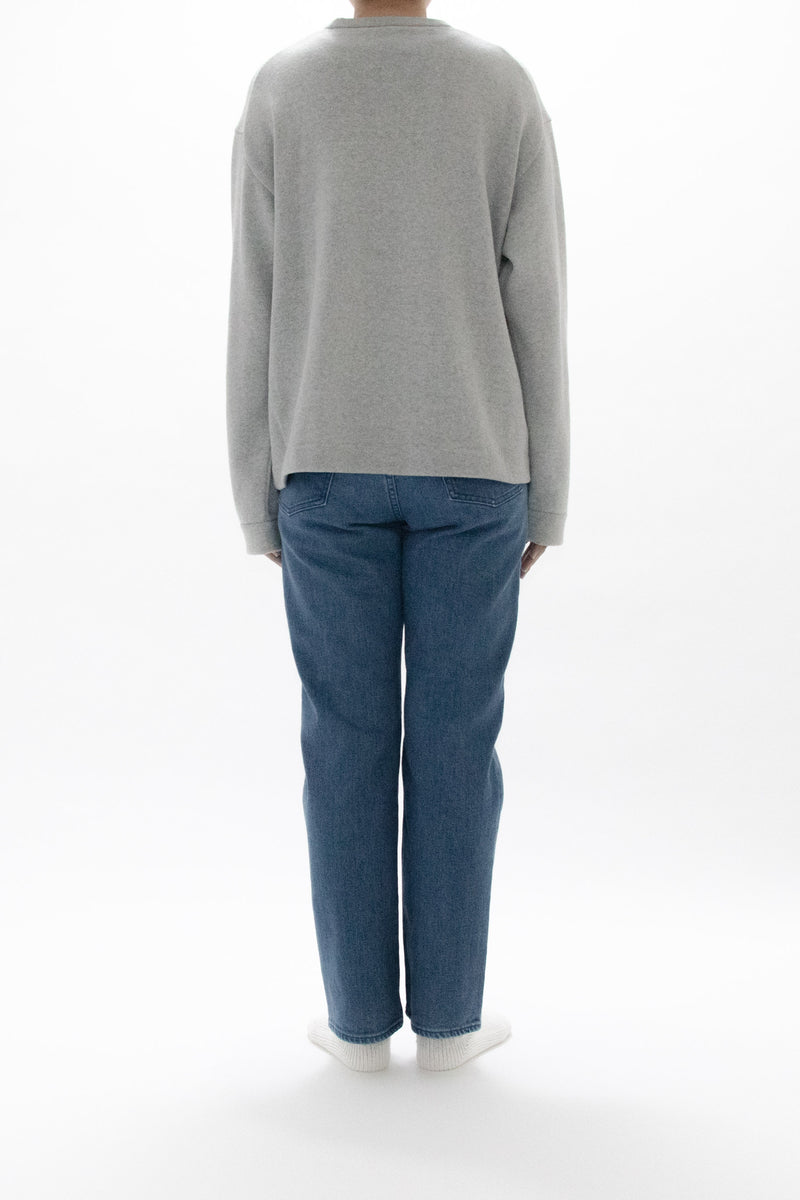 Used Blue Denim Trousers
