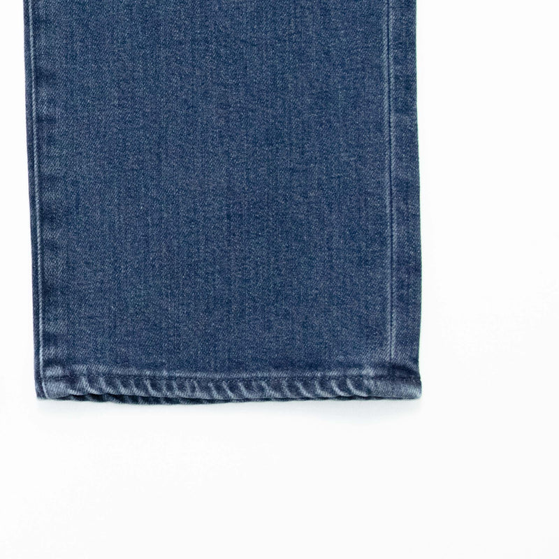 Used Blue Denim Trousers