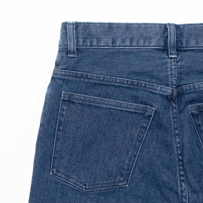 Used Blue Denim Trousers