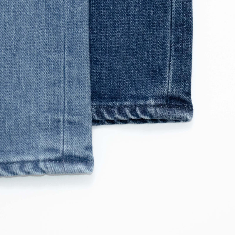 Used Blue Denim Trousers
