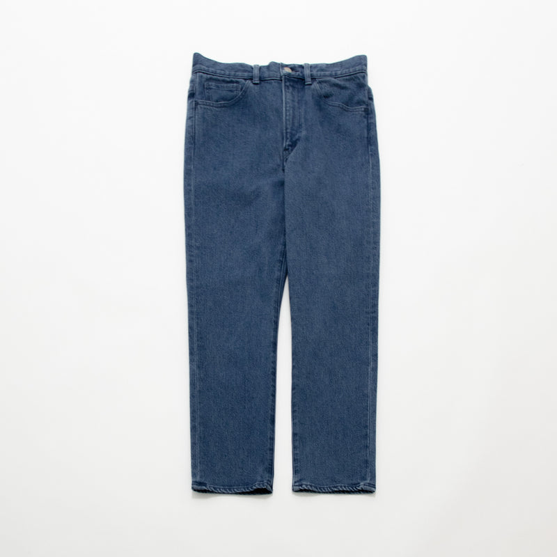 Used Blue Denim Trousers