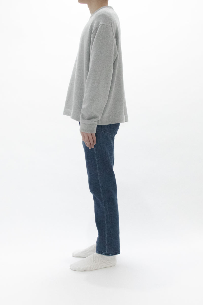 Used Blue Denim Trousers