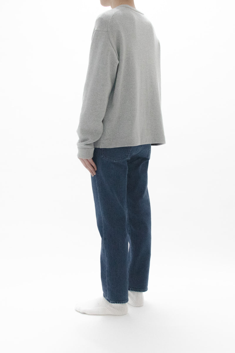 Used Blue Denim Trousers