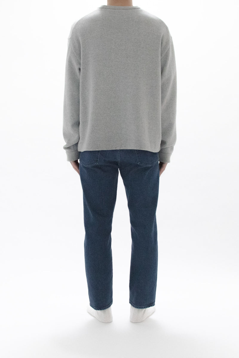 Used Blue Denim Trousers
