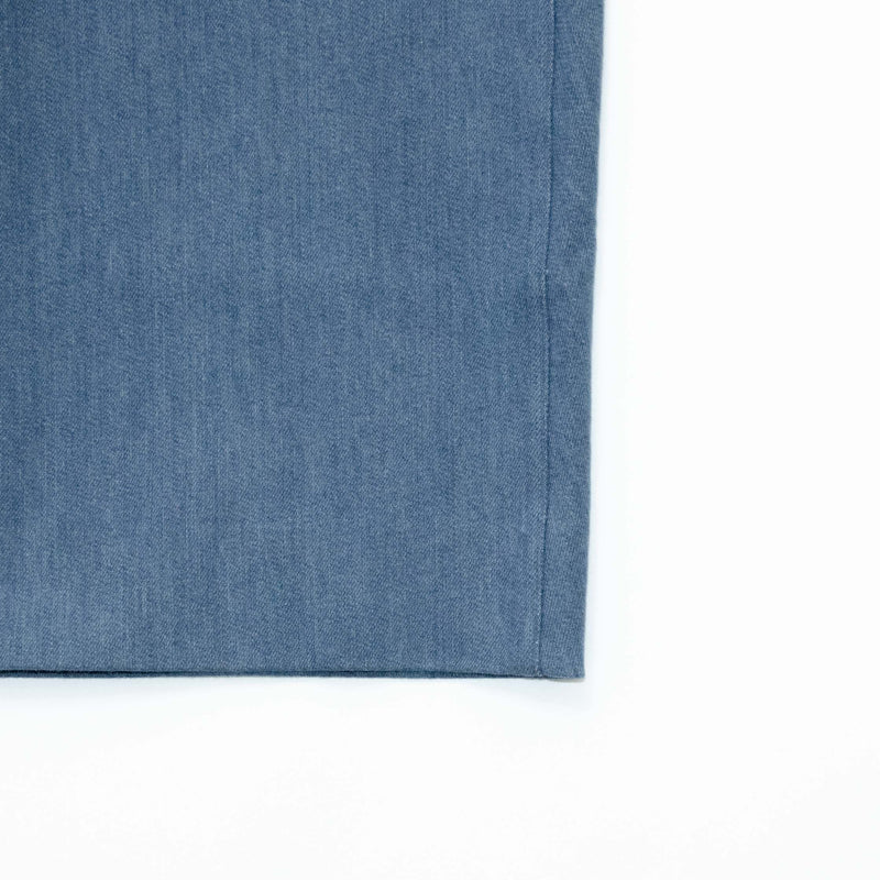Used Blue Denim Beltless Trousers