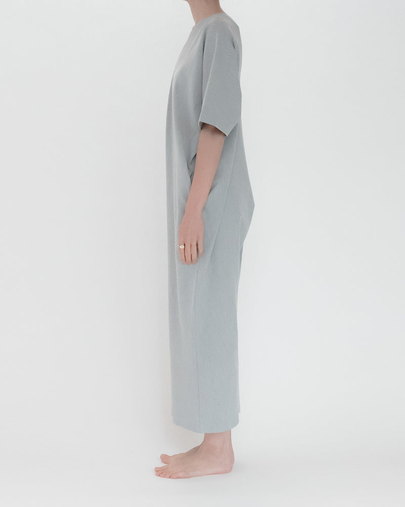 2Way V-Cut Jumpsuit Short Sleeve