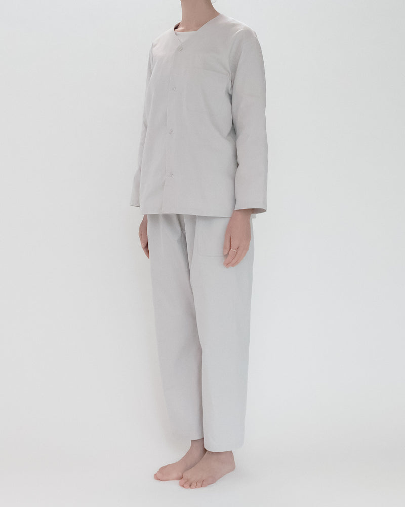 V-Necked Pajama Shirt